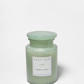 Sand Fog Amber & Pear 12 oz scented candle